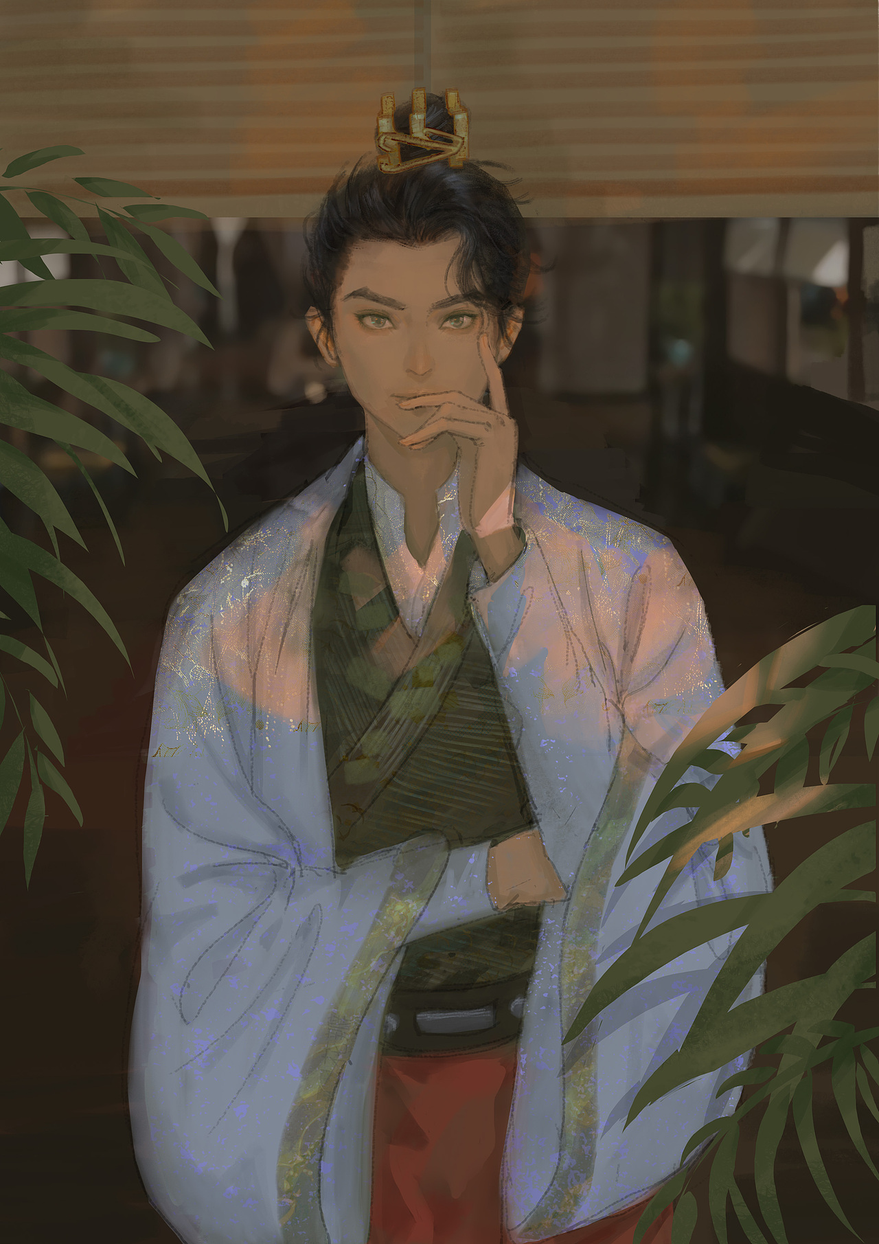 庆余年 二皇子李承泽（图ZMzY5NjgwMTQ4） - 创作习作 - 站酷设计师leiboom雀仔原创素材 - 站酷ZCOOL