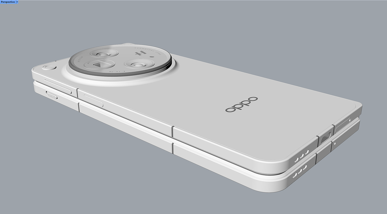 oppo find n3犀牛精细模型有源文件
