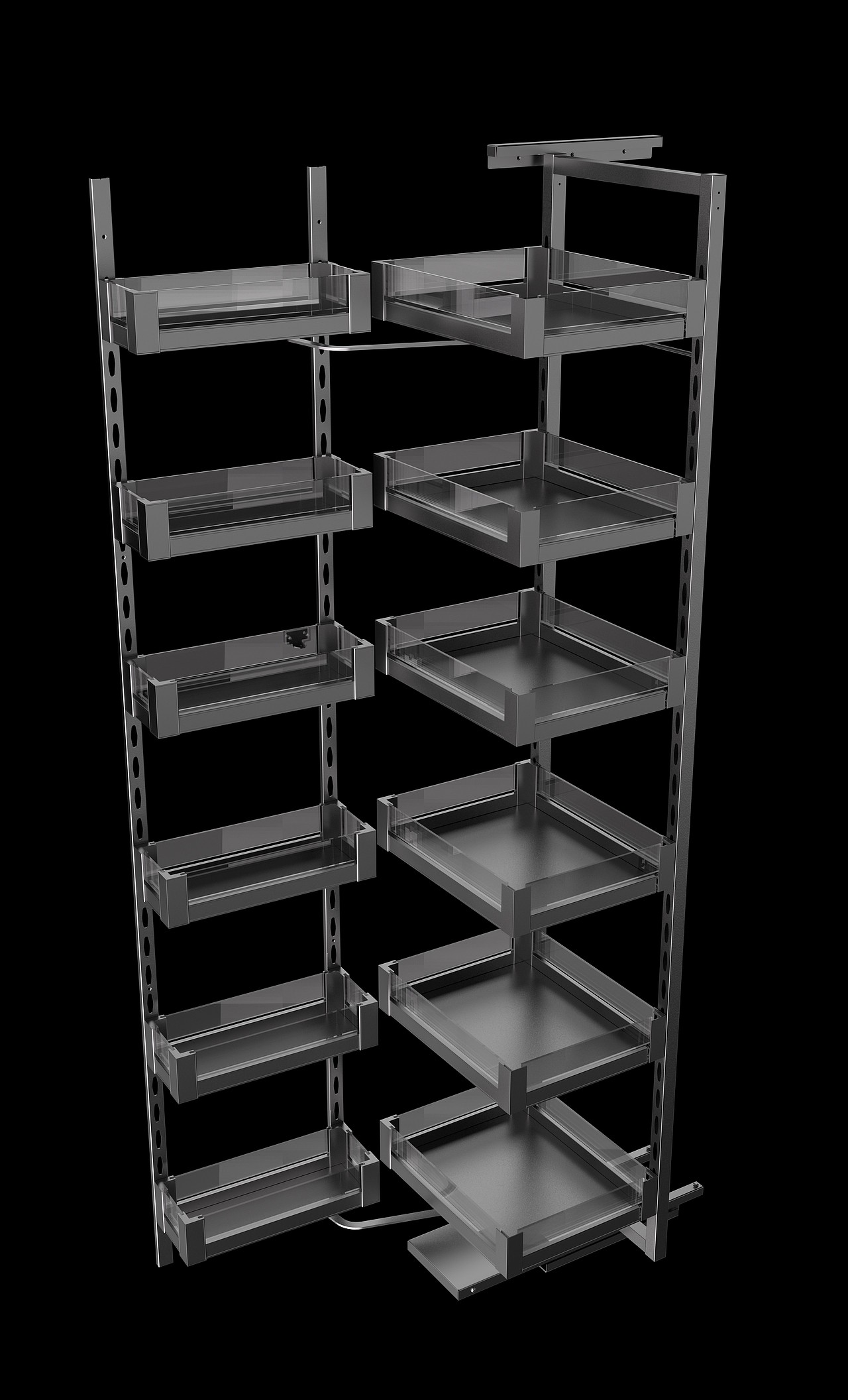 厨房收纳白底图