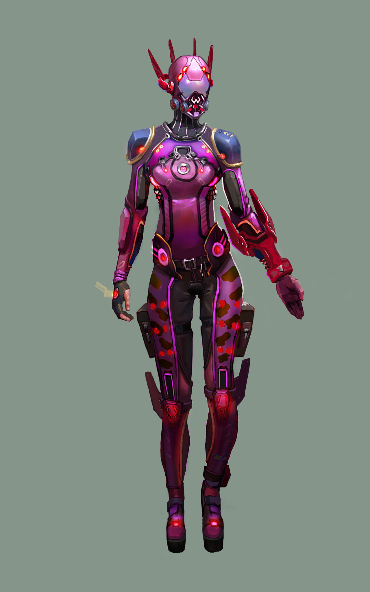 未来控制系女战士