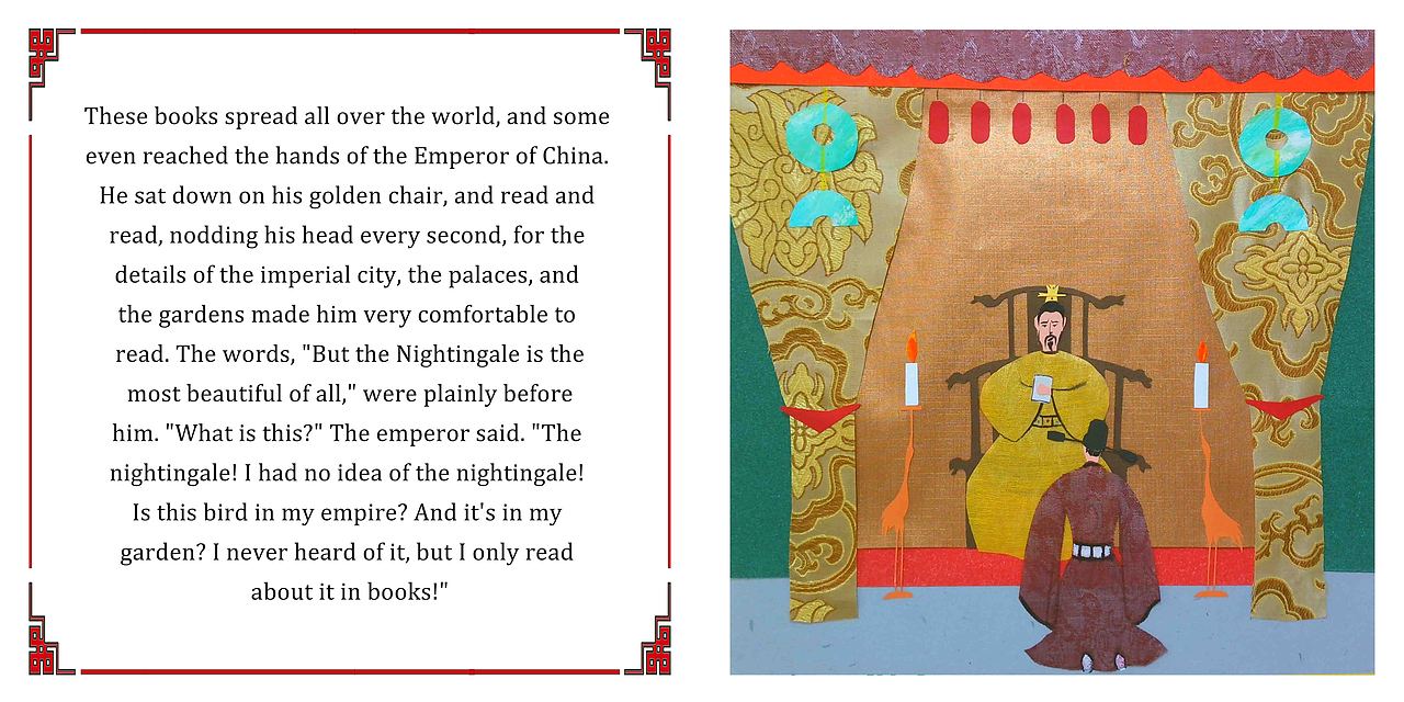 《夜莺》绘本 Andersen's Nightingale picture book