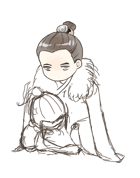 临摹的梅长苏手绘