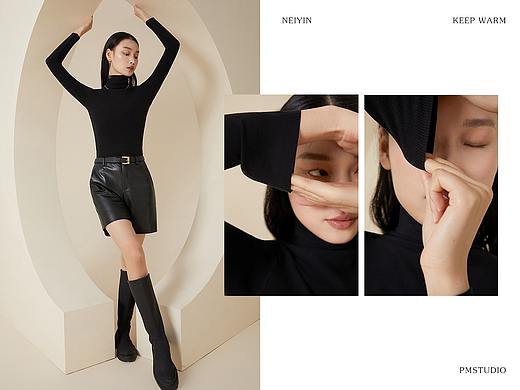 PM x 内茵 内衣拍摄 