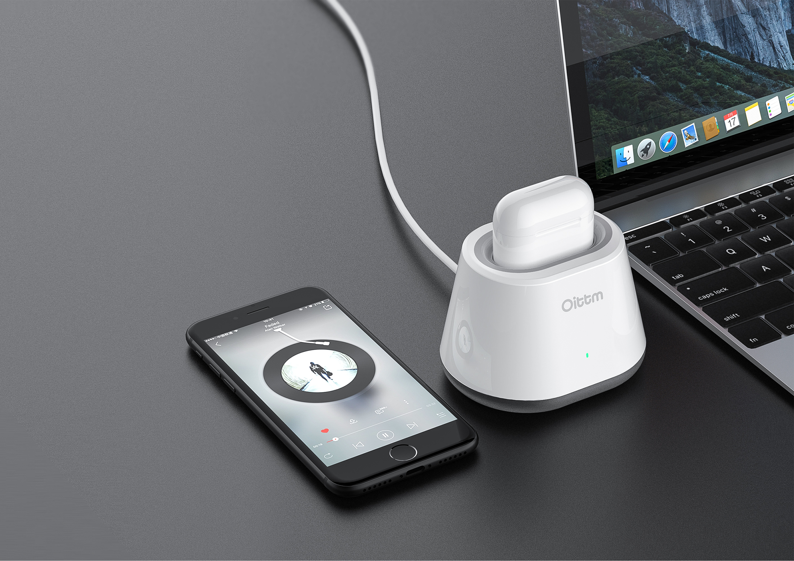 apple airpods 充电底座设计