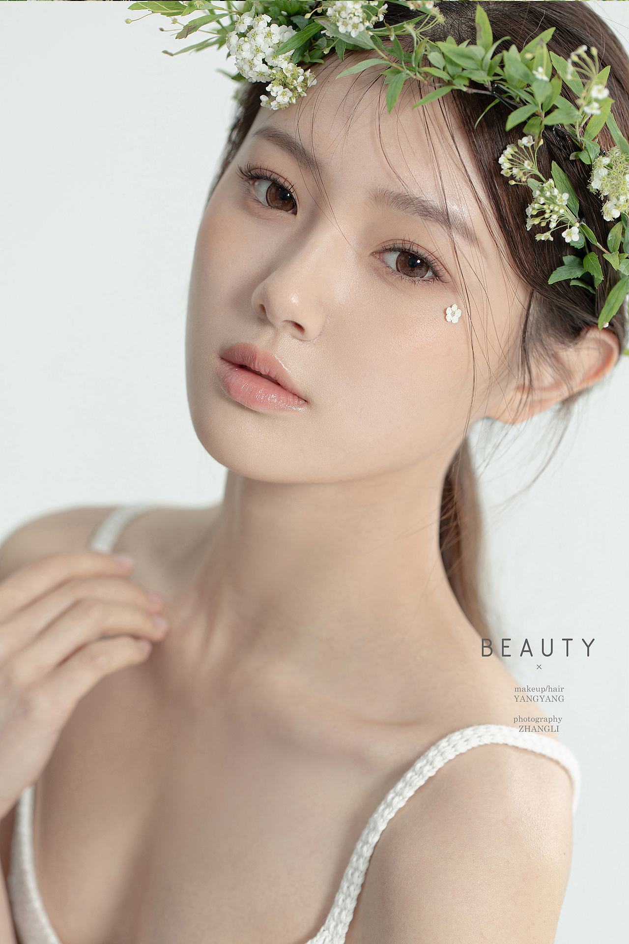 美妆人像拍摄-春日裸妆（图ZMjQ3Mzg0Njc2） - 人像摄影 - 站酷设计师丶心五口原创素材 - 站酷ZCOOL