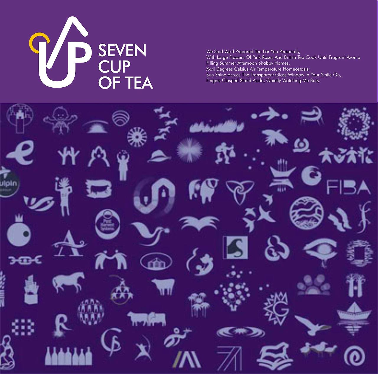 SEVEN CUP OF TEA（图ZNjEyMTgyMzY=） - 品牌 - 站酷设计师迪弗伦特设计原创素材 - 站酷ZCOOL