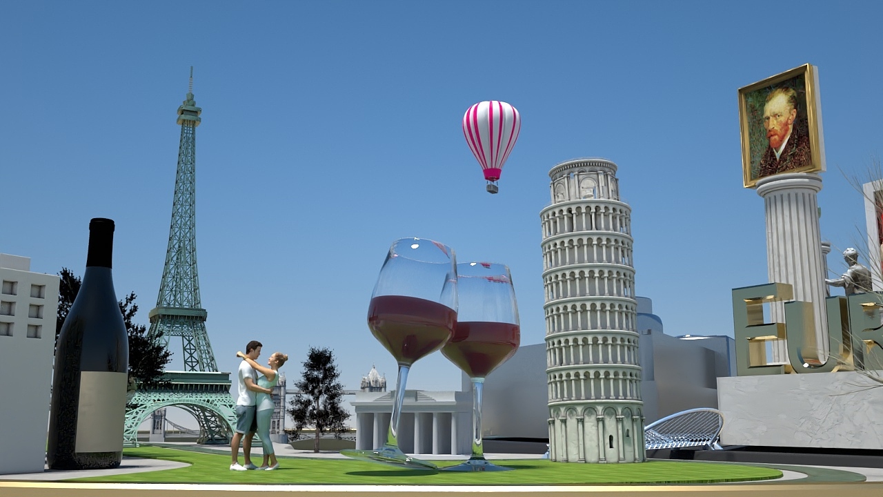 栏目包装作业之欧洲旅游