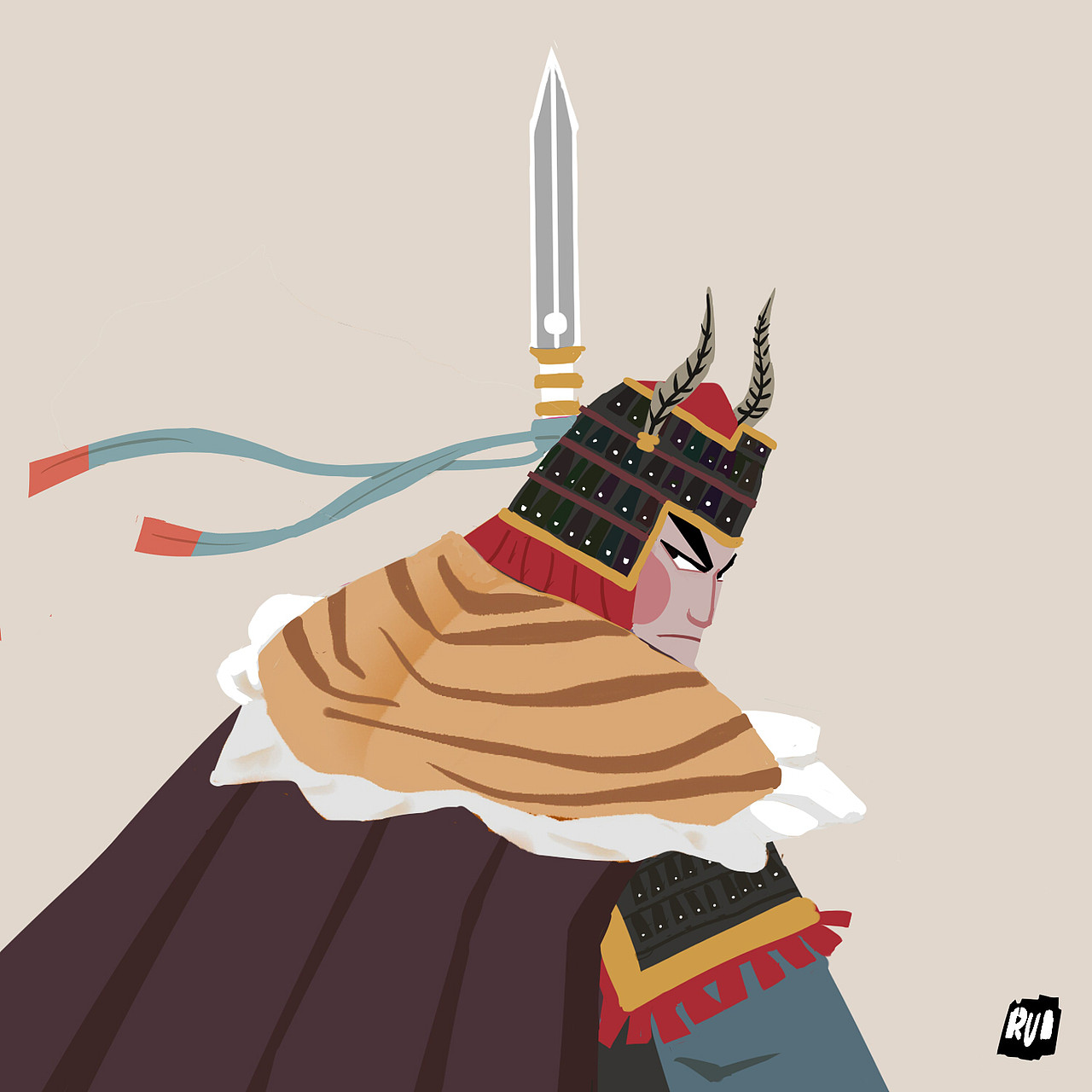 徐盛_睿画三国-站酷zcool