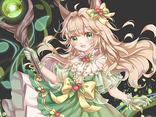 木系魔法少女-小鹿仙-