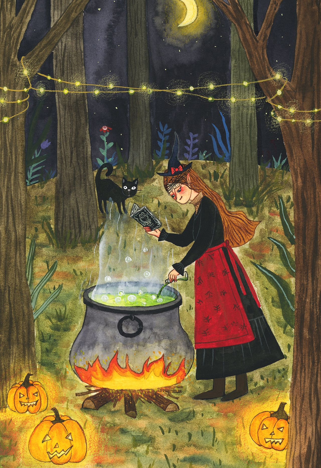 万圣节插画合集