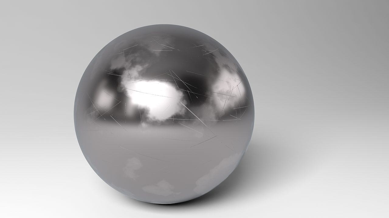 C4d 材质练习 金属材质