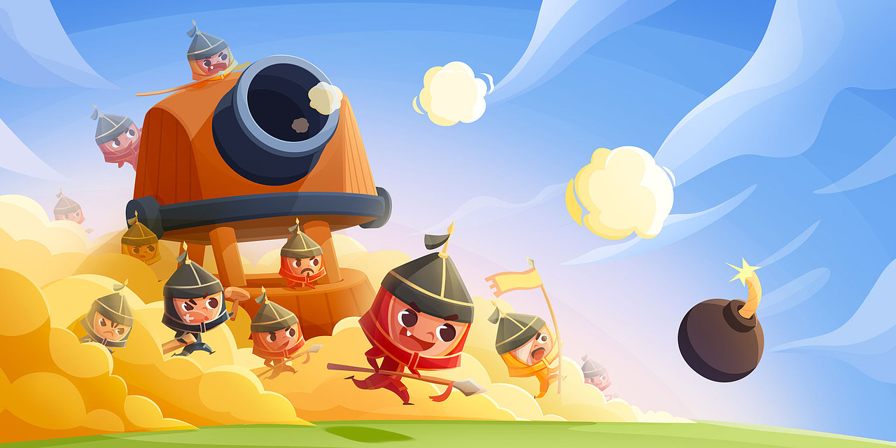 想做一款属于自己的游戏（图ZMjc5NDU3NTY4） - 儿童插画 - 站酷设计师葫芦糊涂先生原创素材 - 站酷ZCOOL