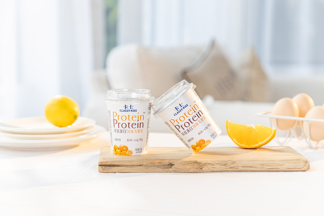 静物摄影卡士酸奶系列