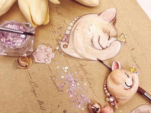 Brooch | 猫生 . 很难