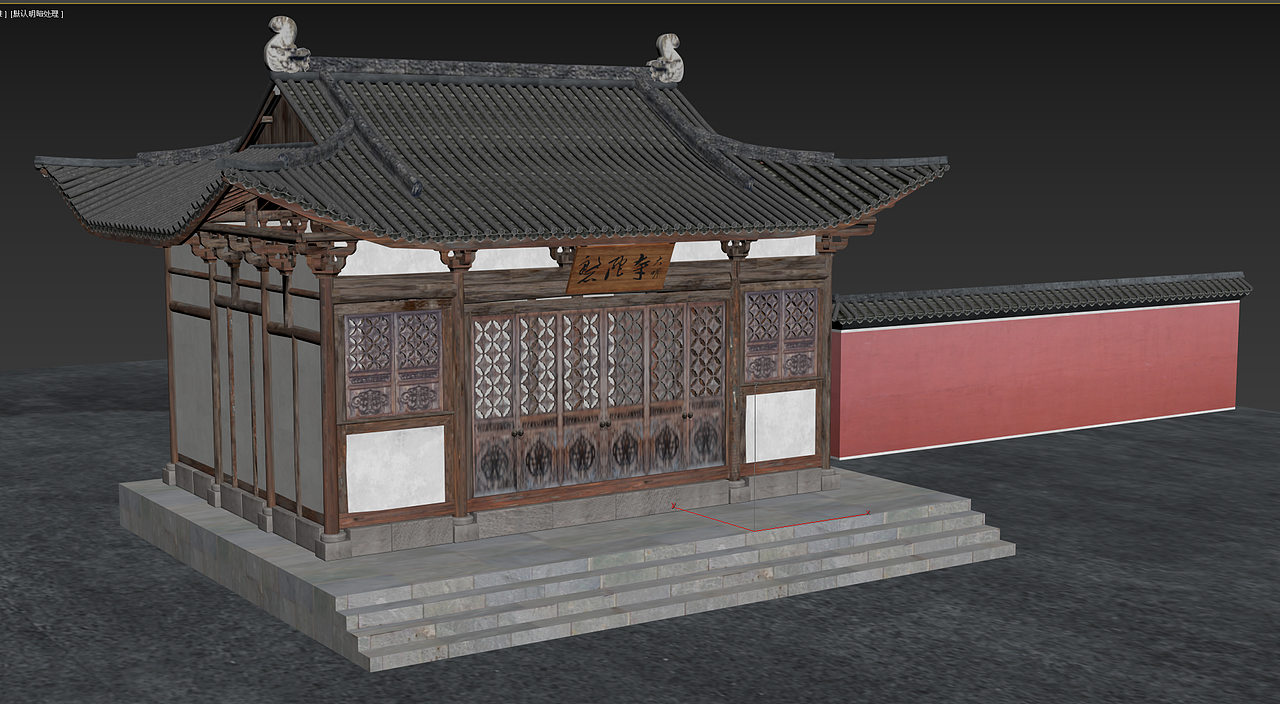 成都邛崃磐陀寺3维虚拟雪景表现（图ZMjgwMTA3MTAw） - 建筑/空间 - 站酷设计师陈校长Design原创素材 - 站酷ZCOOL