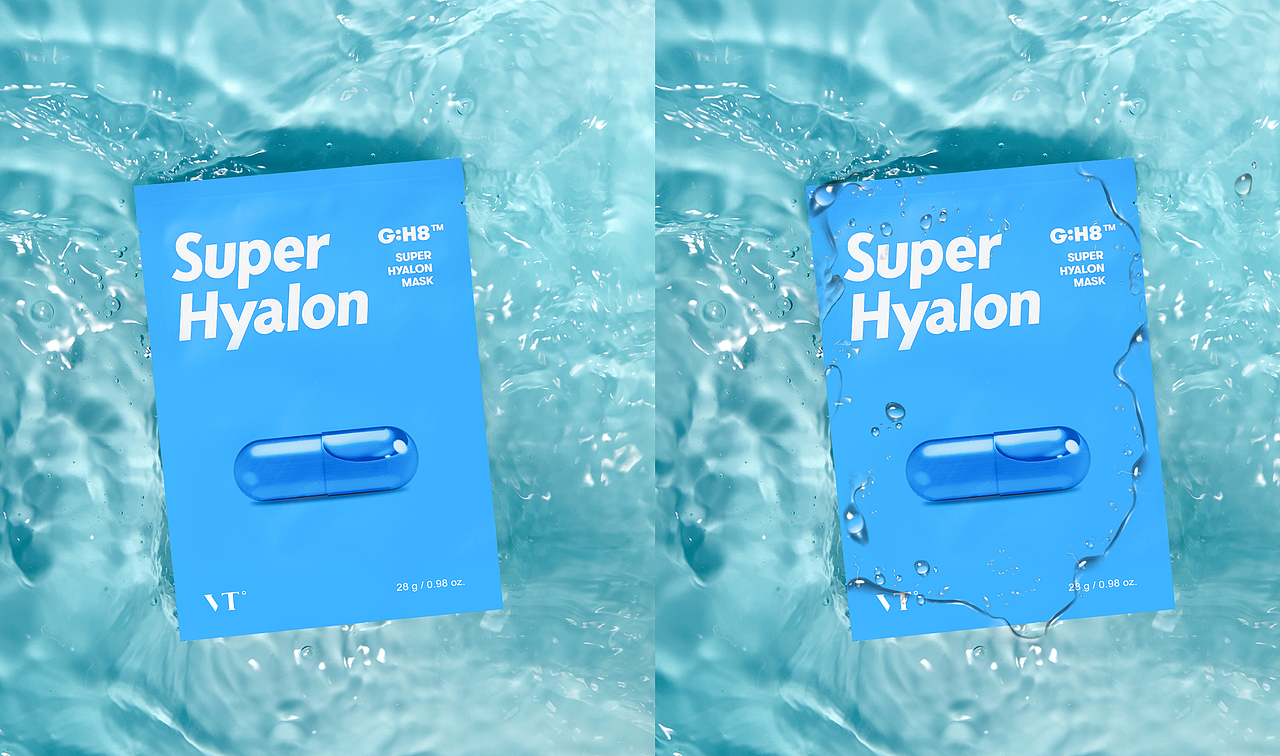 韩国vt薇缔玻尿酸蓝胶囊面膜 详情视觉升级（图ZMjM0Mzg3Njgw） - 电商 - 站酷设计师飞鱼传媒设计龙姒原创素材 - 站酷ZCOOL