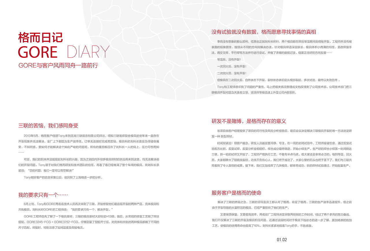 上海GORE（格而）模具焊接宣传册（图ZMzYyOTkwODg=） - 书籍/画册 - 站酷设计师大叶懒人原创素材 - 站酷ZCOOL