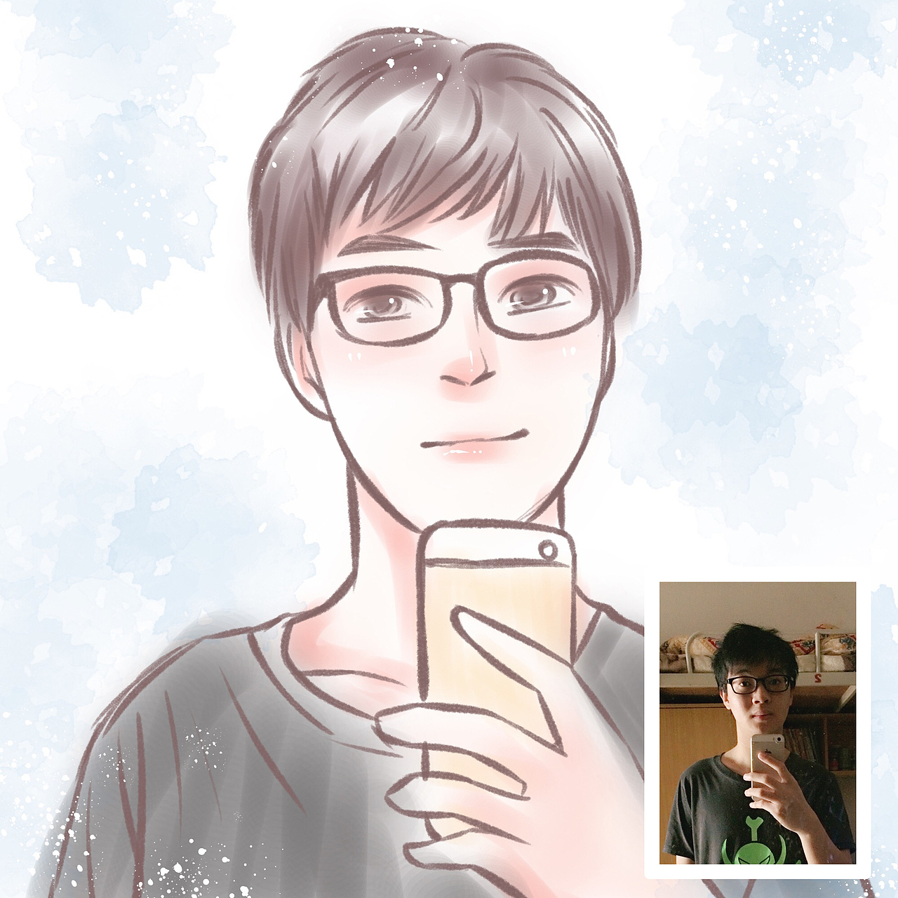 手绘、漫画头像