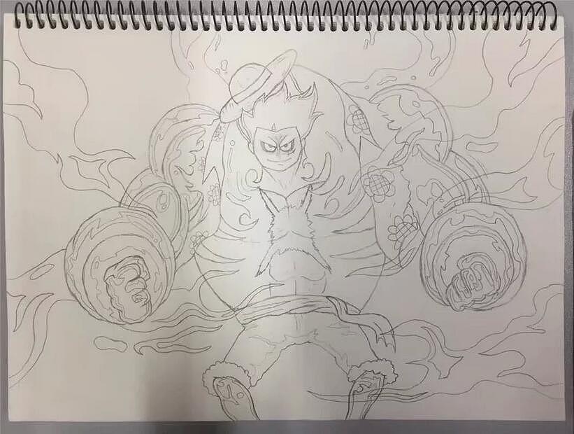 海贼王:路飞四挡_玻璃罐头blgt-站酷zcool