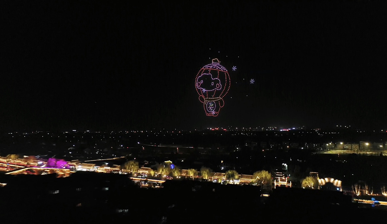 杭州1000架无人机灯光秀表演（图ZMzA4NTgyODIw） - 其他动漫 - 站酷设计师无人机求婚策划原创素材 - 站酷ZCOOL