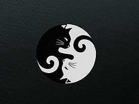 太极猫-护肤品logo设计