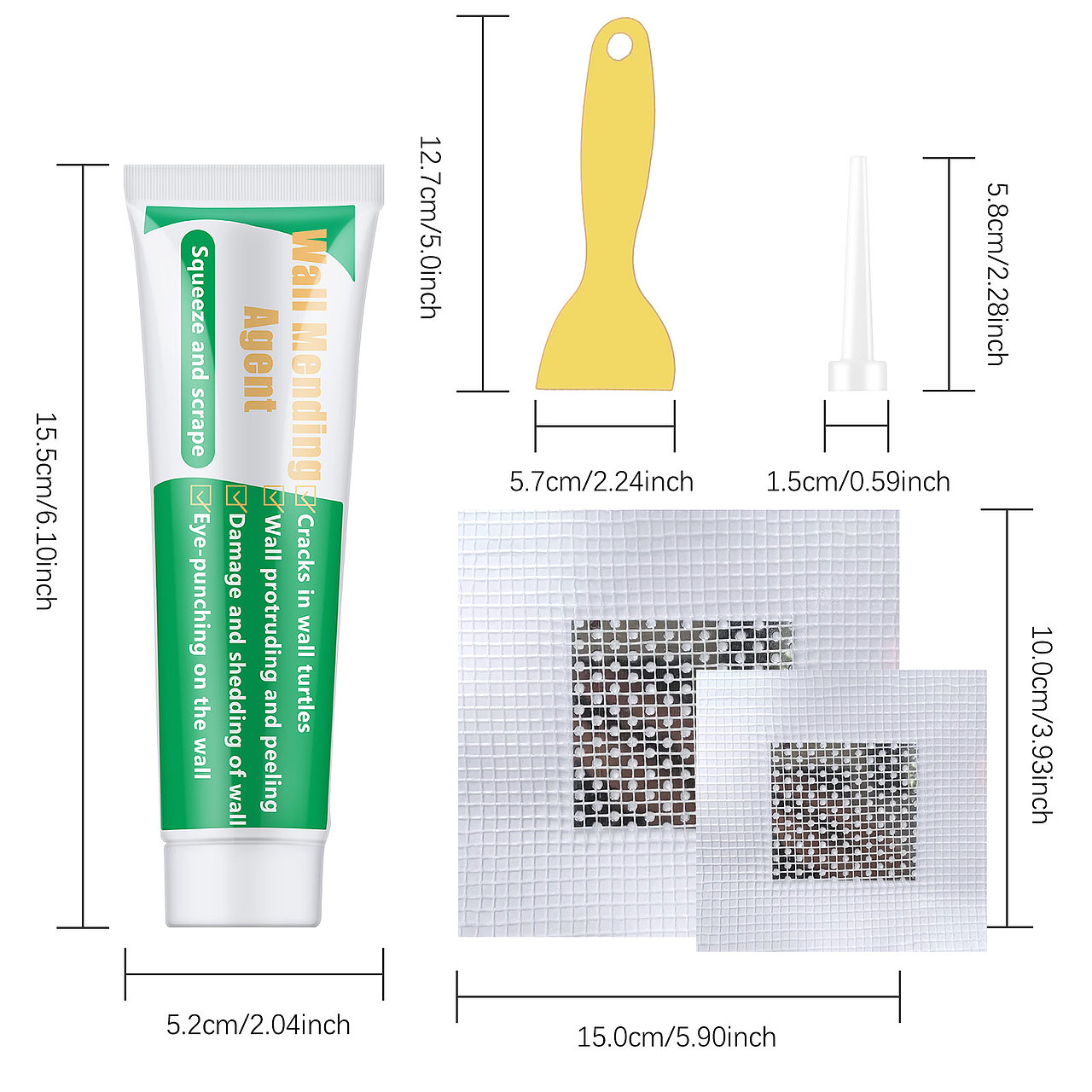 关于修补墙面的产品