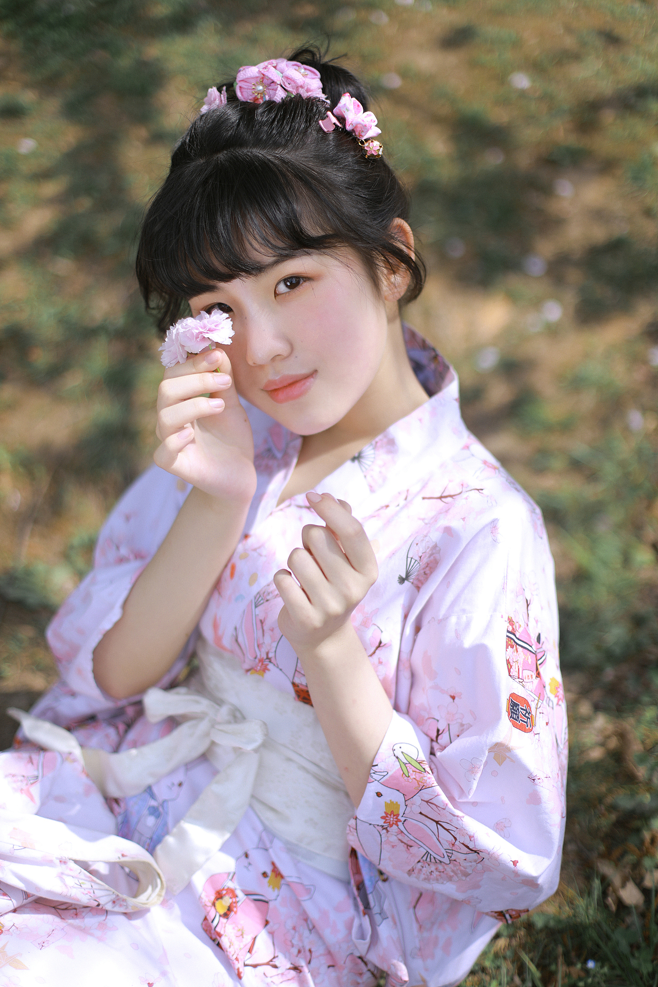 樱花树下（图ZMjUyODAwNTMy） - 人像摄影 - 站酷设计师太阳酱Catnip原创素材 - 站酷ZCOOL