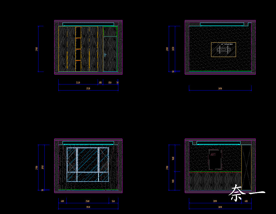 别墅施工图—星夜传图设计