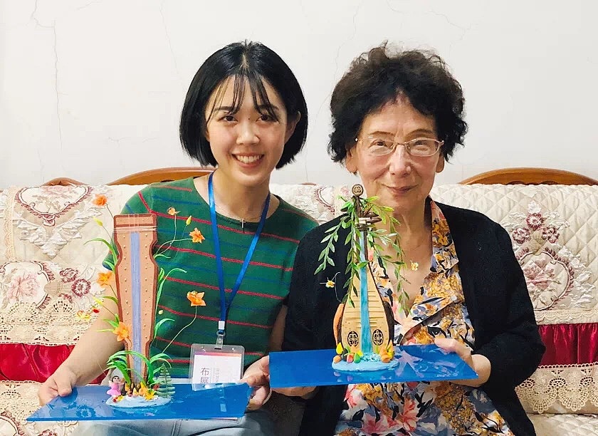 <br>80岁高龄的山东工艺美术大师、面塑艺术家董凤岐老师<br><br>