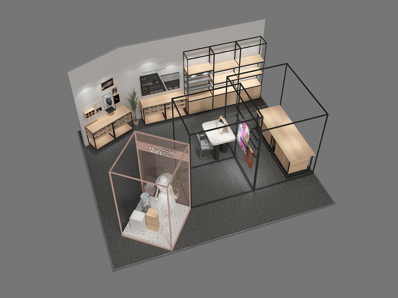 快闪店/案例|空间|商业空间设计|xiao494064461_原创作品-站酷(zcool)