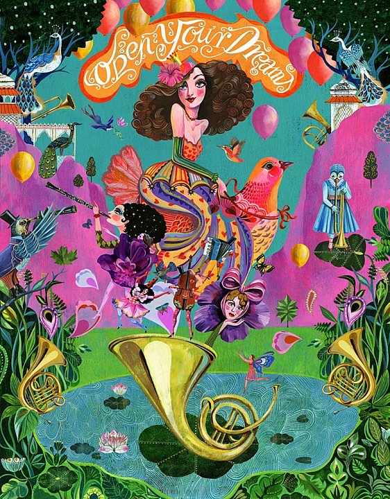 艺峰国际艺术家Olaf Hajek为韩国乐天购物中心设计（图ZMTc3MDUyOTU2） - 商业插画 - 站酷设计师AG艺峰国际原创素材 - 站酷ZCOOL