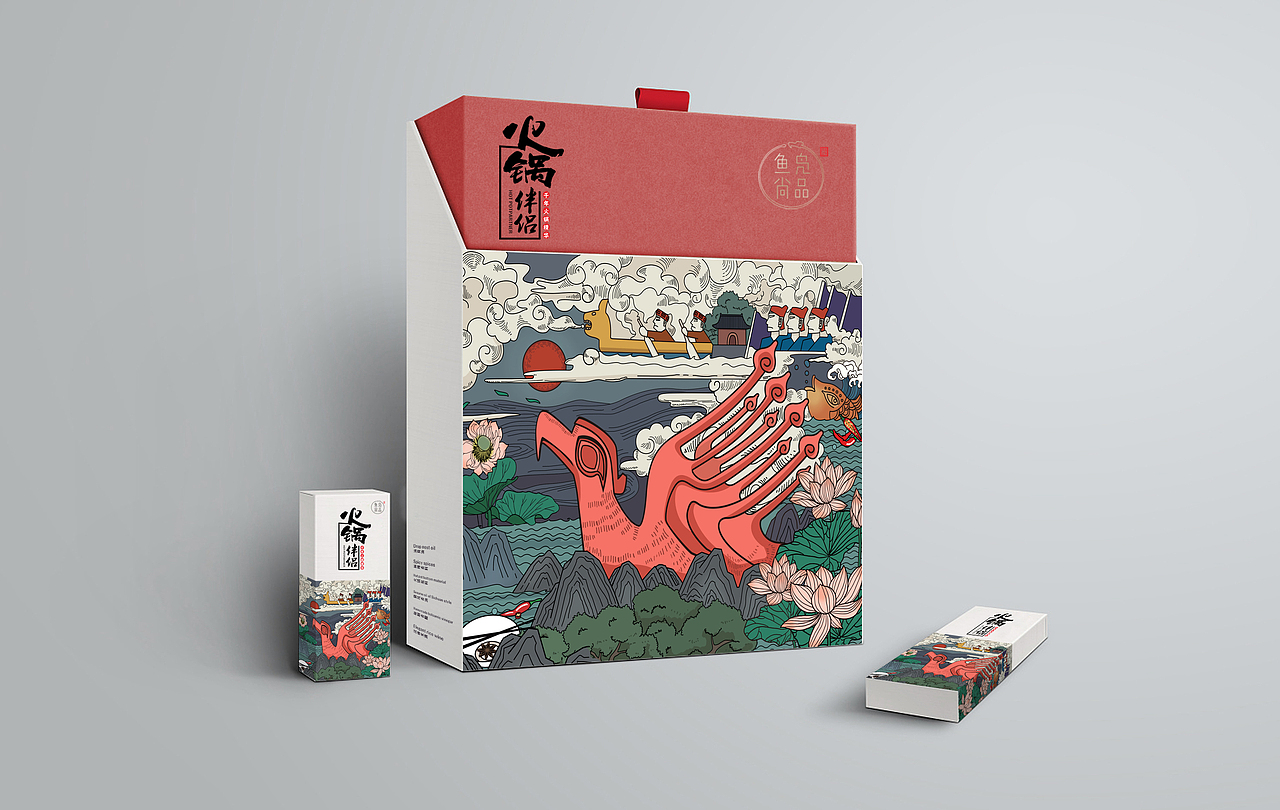 鱼凫文创包装（图ZMTI5Mjk4NTA4） - 包装 - 站酷设计师杨鹏飞127原创素材 - 站酷ZCOOL