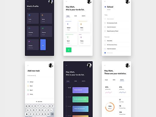 工作规划（个人主页-ZMjg0NjI0MjA=） - APP界面 - 站酷设计师ArchibaldFarach原创素材 - 站酷ZCOOL