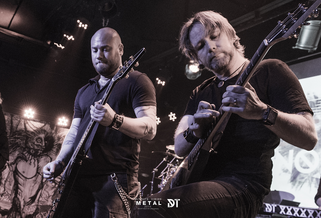 瑞典旋律死亡金属乐队 darktranquillity 2014年中国巡演北京站现场