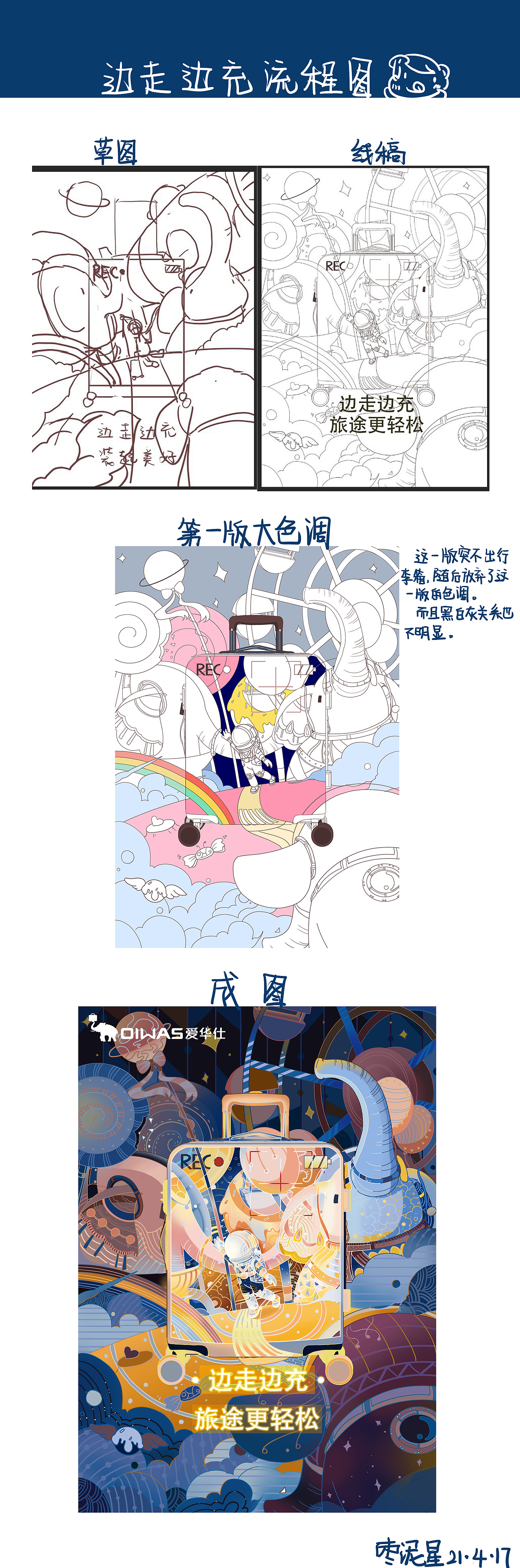 【爱华仕】边走边充