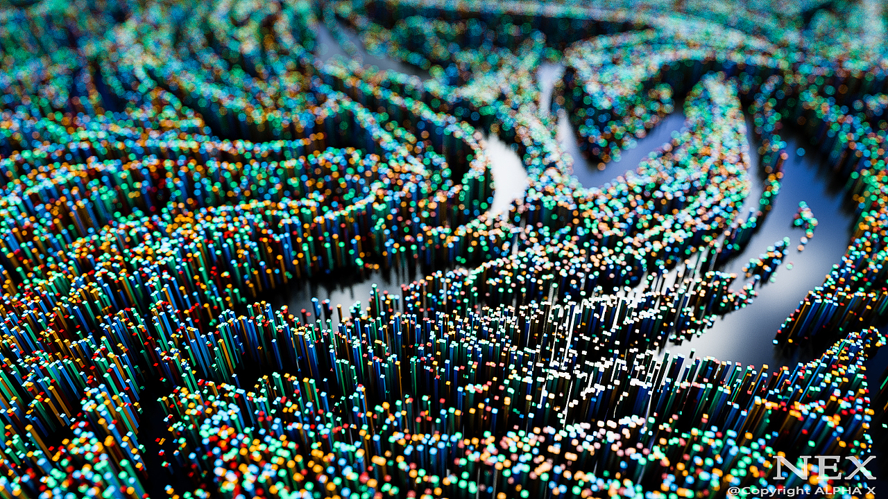 C4D抽象场景渲染（图ZMTQ2NzA2Njcy） - 场景 - 站酷设计师Griphs原创素材 - 站酷ZCOOL