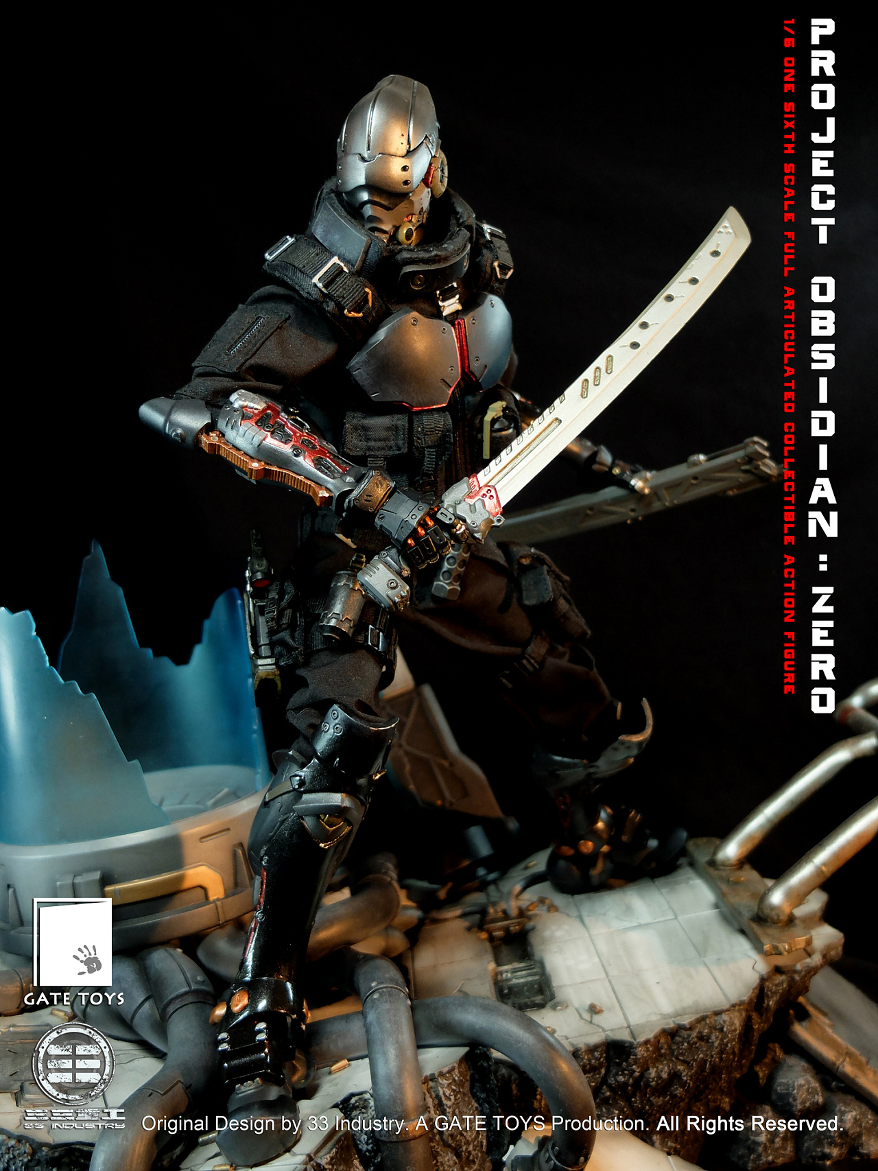 《odsidian porject》黑曜石计划第一弹——义体人雇佣兵"零"产品最终