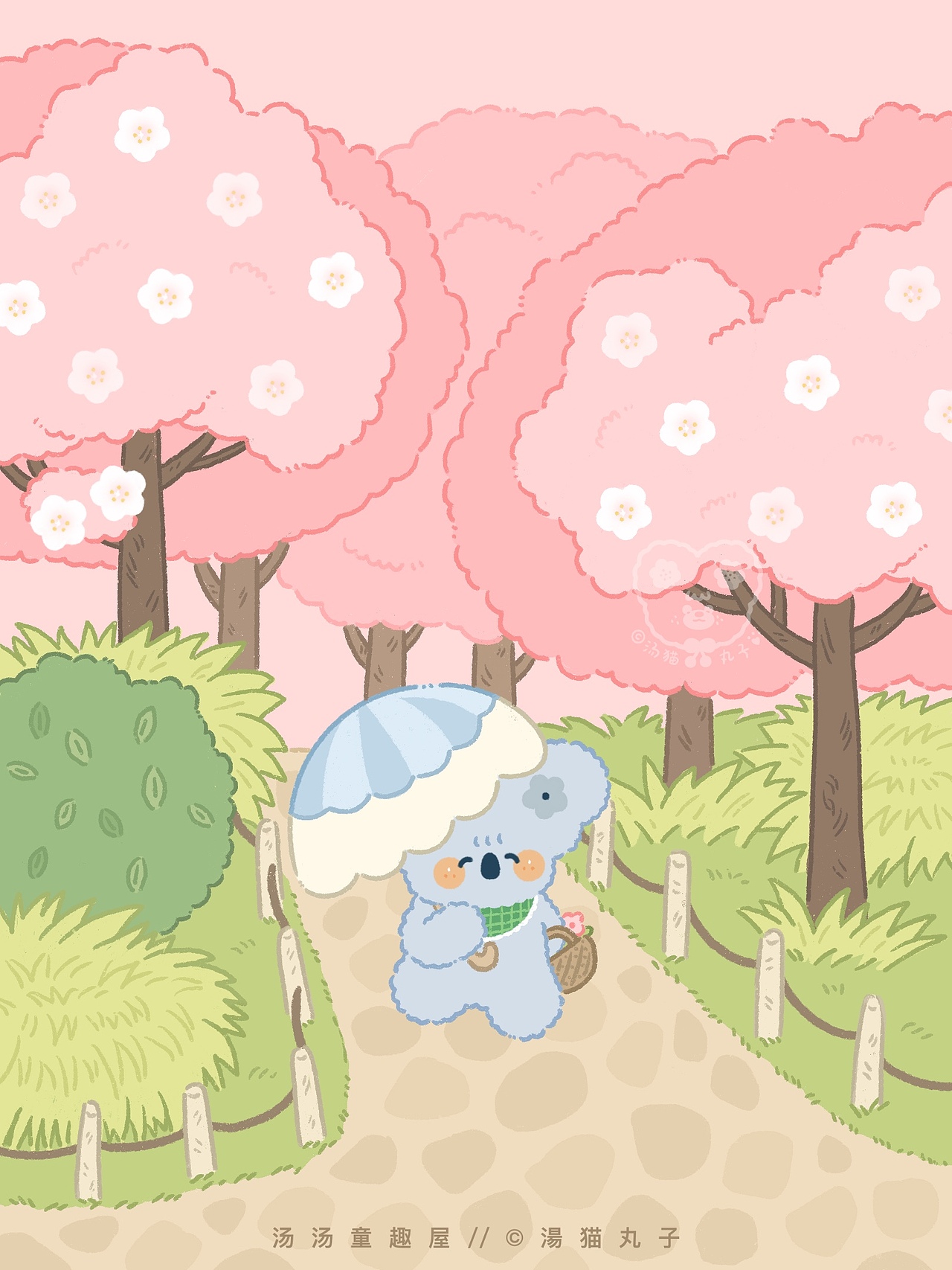 小树考拉也出门散步啦