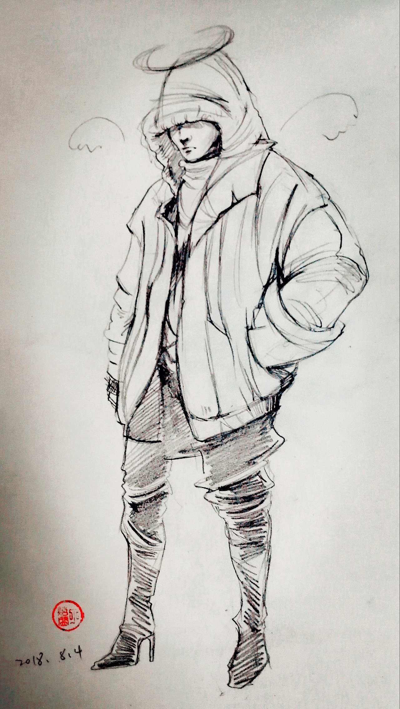 临摹习作（图ZMTU2MDIwMjIw） - 绘画 - 站酷设计师丁炏燚原创素材 - 站酷ZCOOL