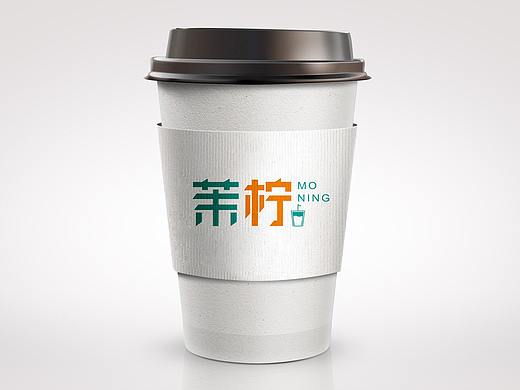 LOGO 茉柠  奶茶店