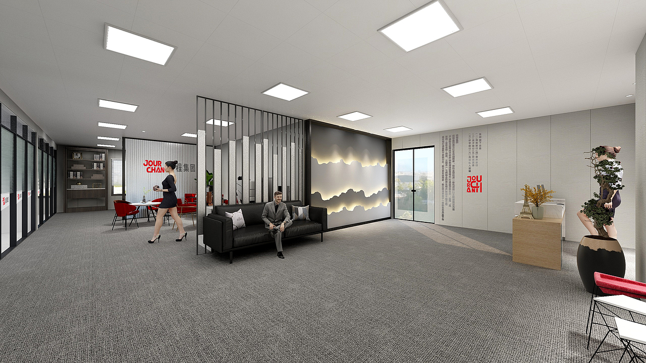 办公空间装修（图ZMjYzMjAzMzE2） - 建筑/空间 - 站酷设计师AIDAPEI设计李原创素材 - 站酷ZCOOL