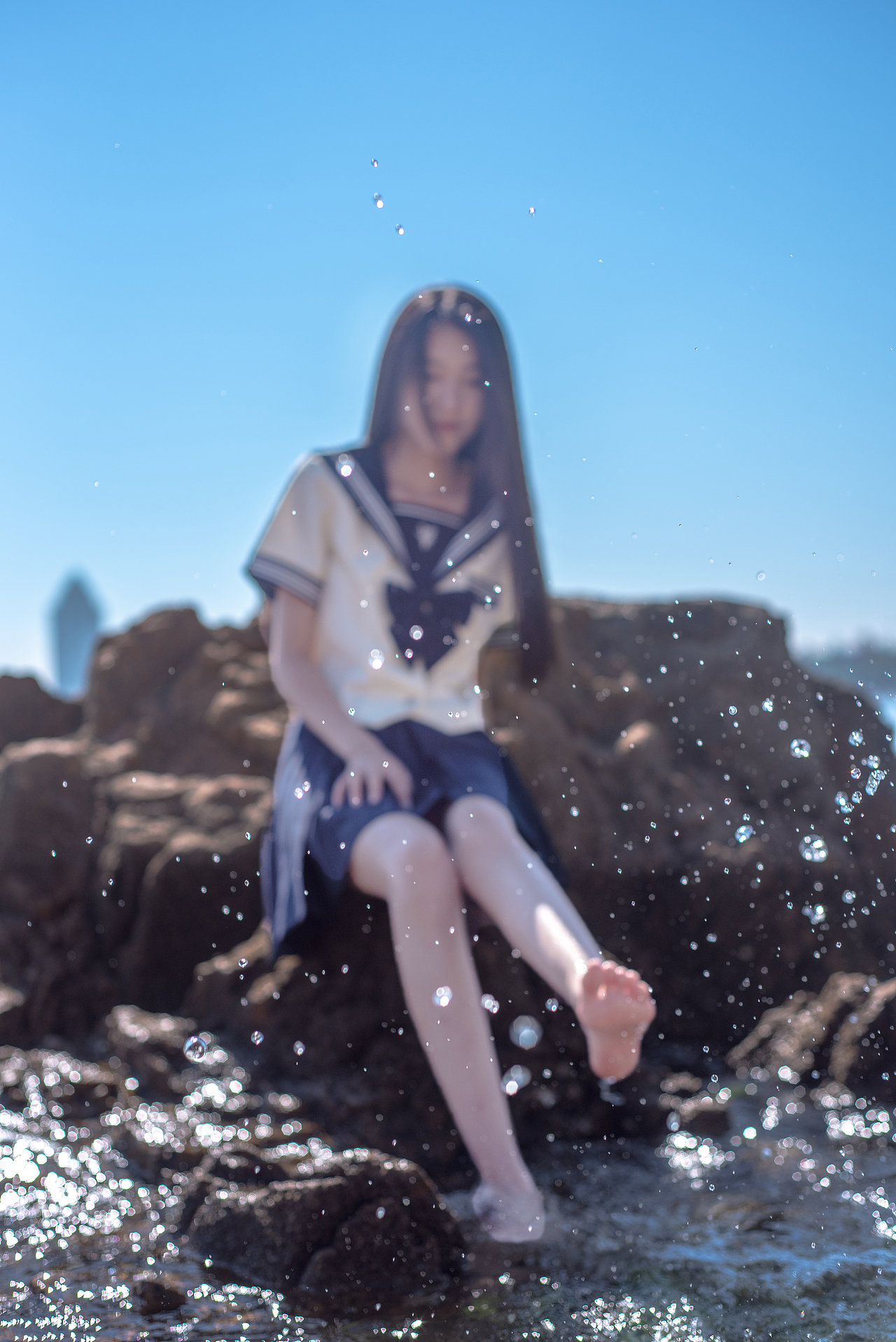 日系Jk水手服（圖ZMzEwNDk4ODg4） - 人像攝影 - 站酷設(shè)計(jì)師青島攝影師野子原創(chuàng)素材 - 站酷ZCOOL