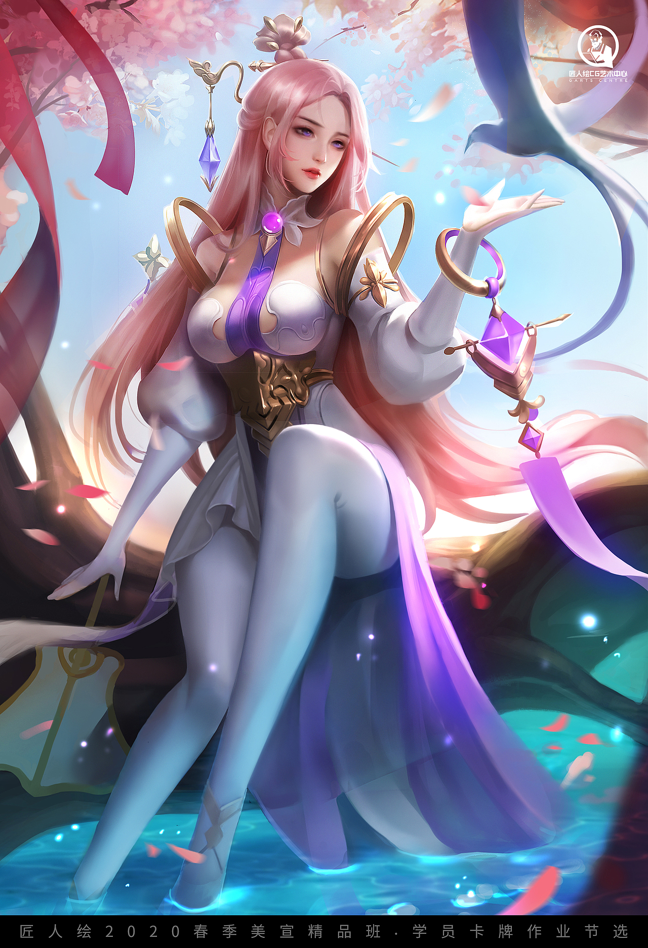 【匠人绘】20春游戏原画美宣班·学生卡牌作业节选一