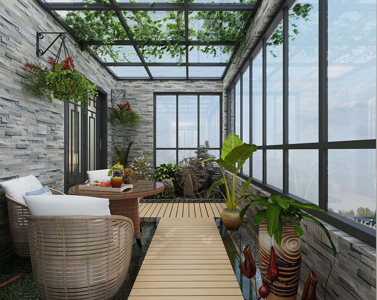 阳光房|空间|家装设计|少女akihi_原创作品-站酷(zcool)