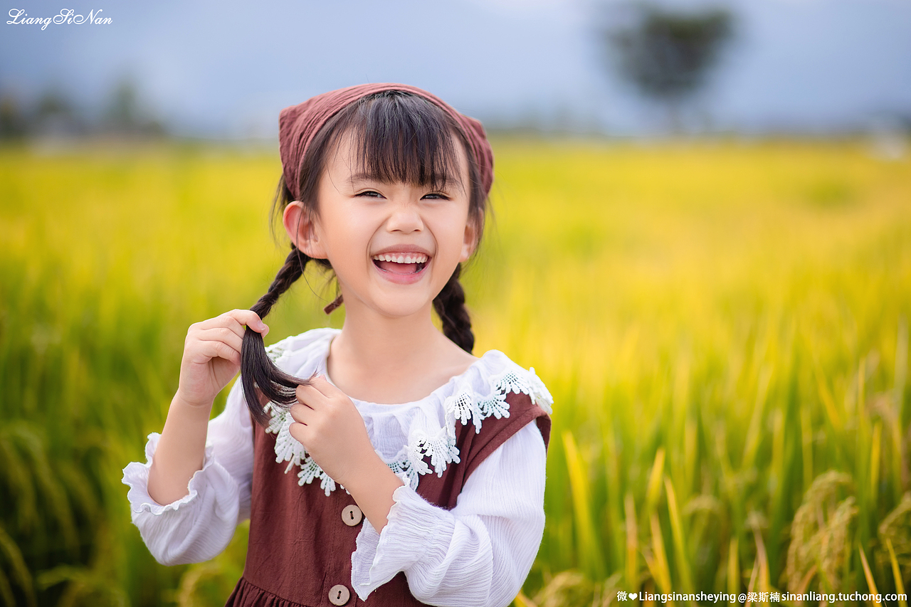 秋至稻香（图ZMjcyNzExMDgw） - 人像摄影 - 站酷设计师梁斯楠原创素材 - 站酷ZCOOL