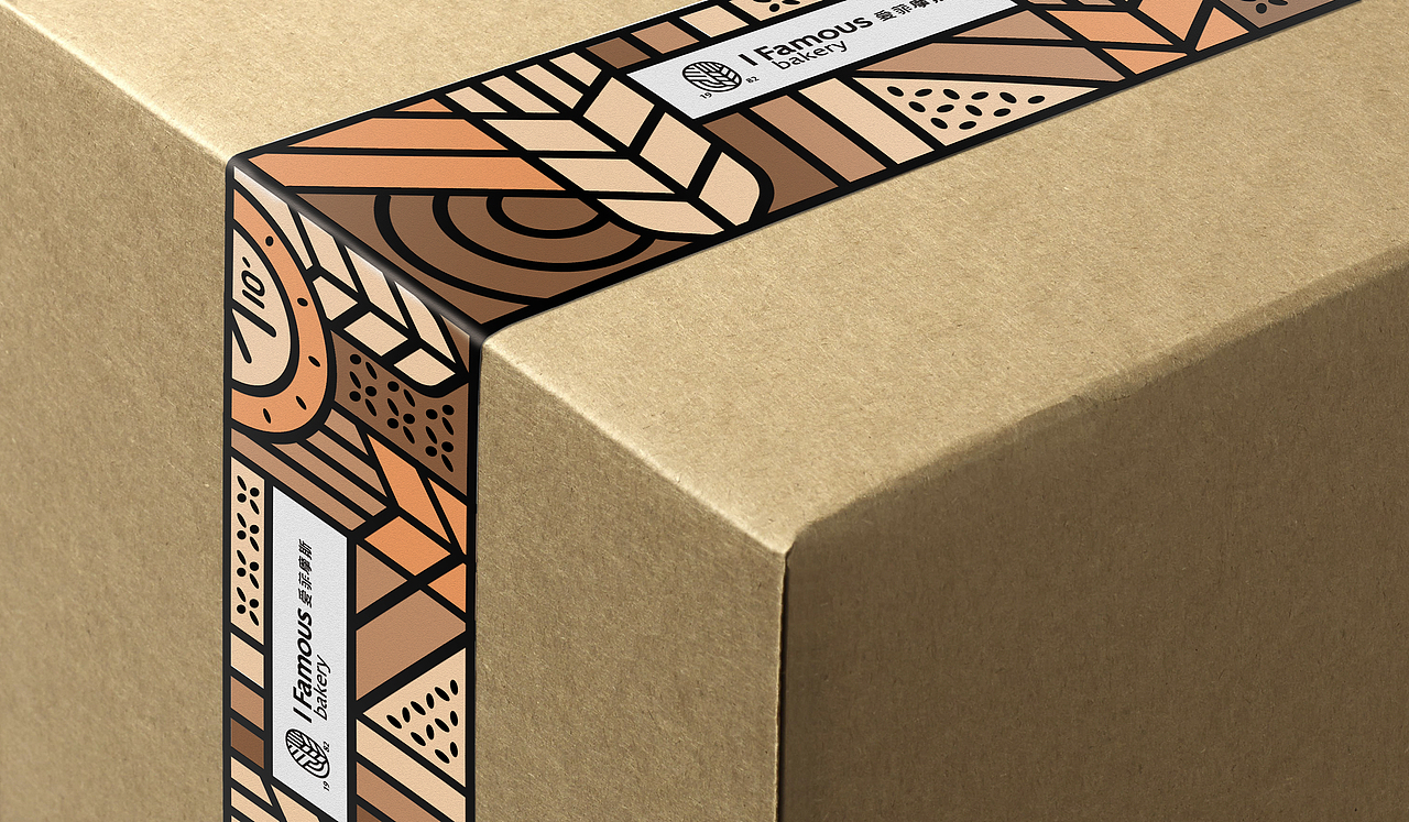 戎鹤 | I Famous 烘焙品牌形象设计（图ZMTE0NTg1MjY4） - 品牌 - 站酷设计师戎鹤品牌设计原创素材 - 站酷ZCOOL