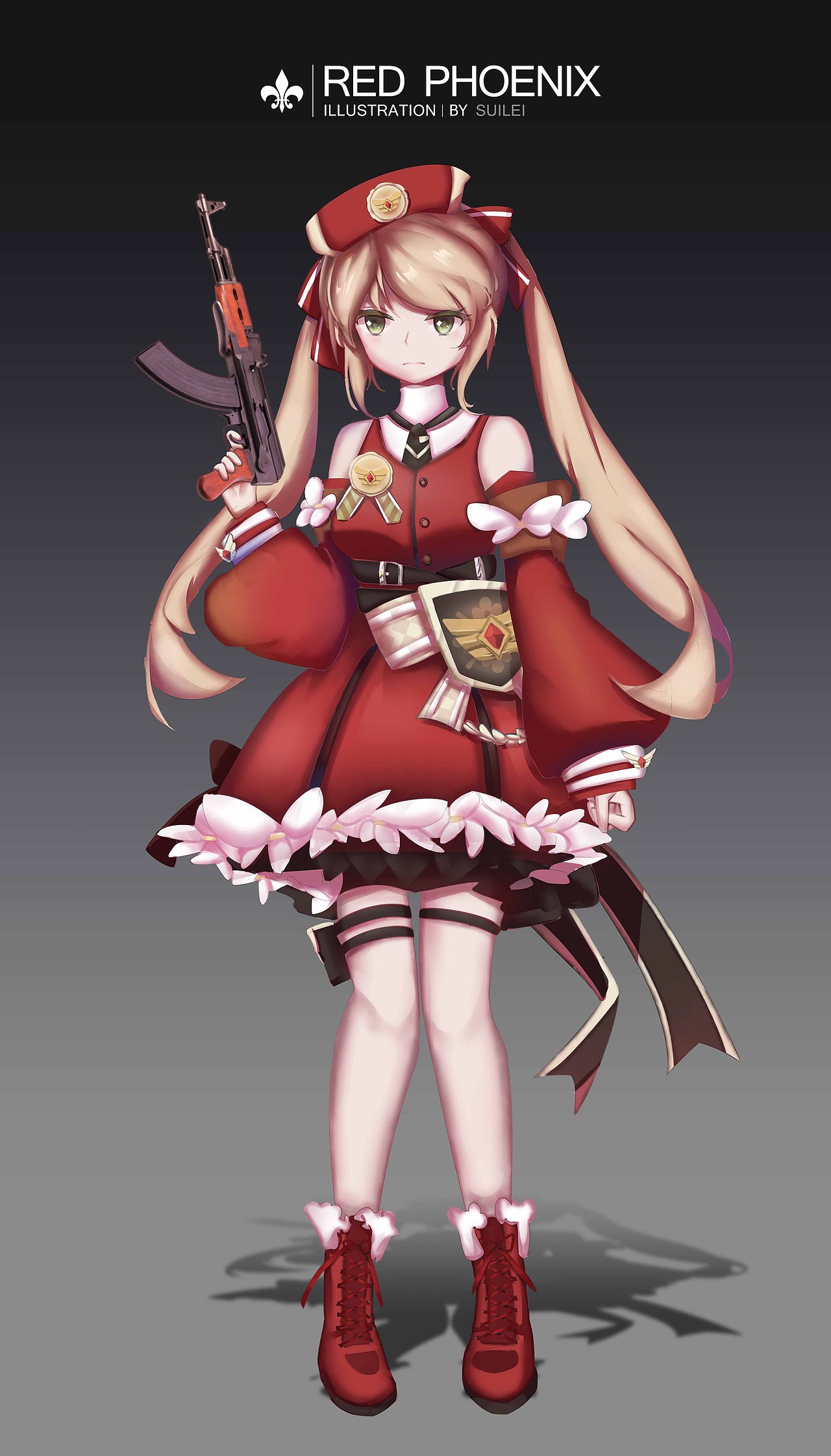 厚涂二次元人设练习