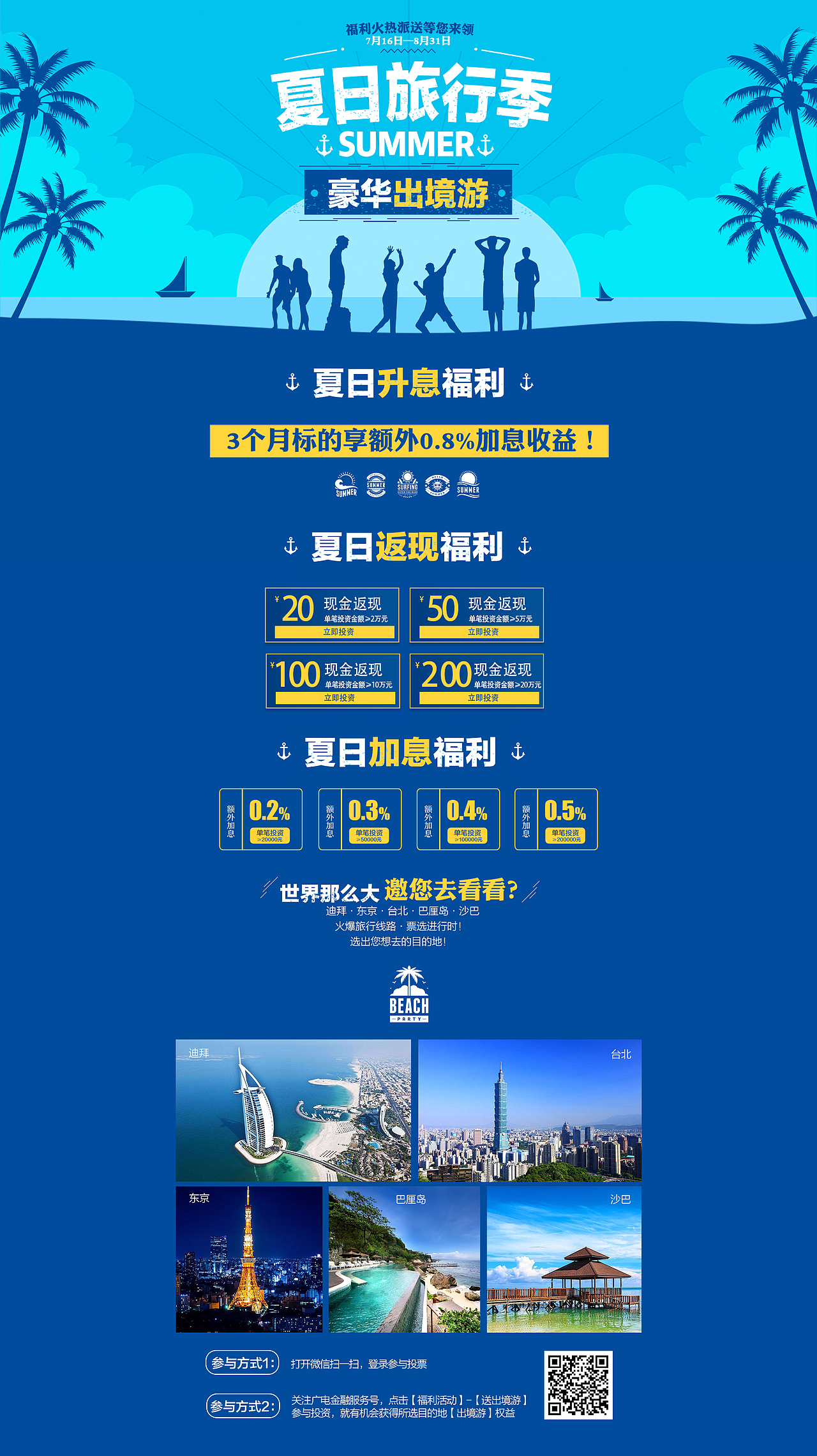 夏日旅游季主题活动