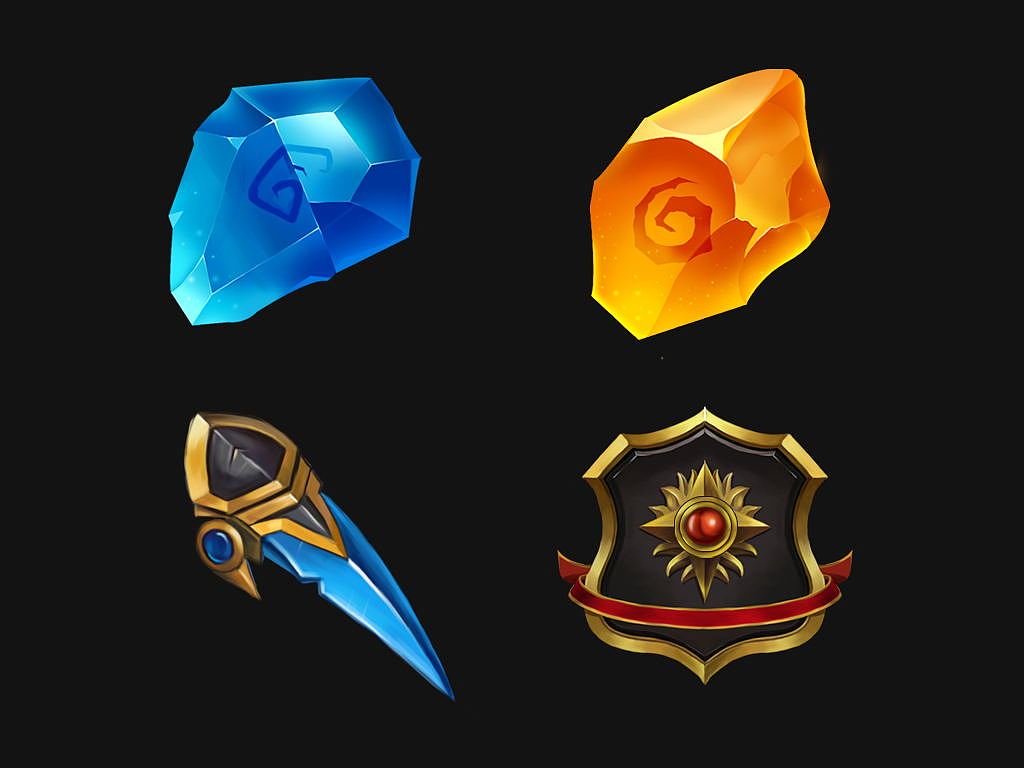 "无止夜"手游主界面及icon