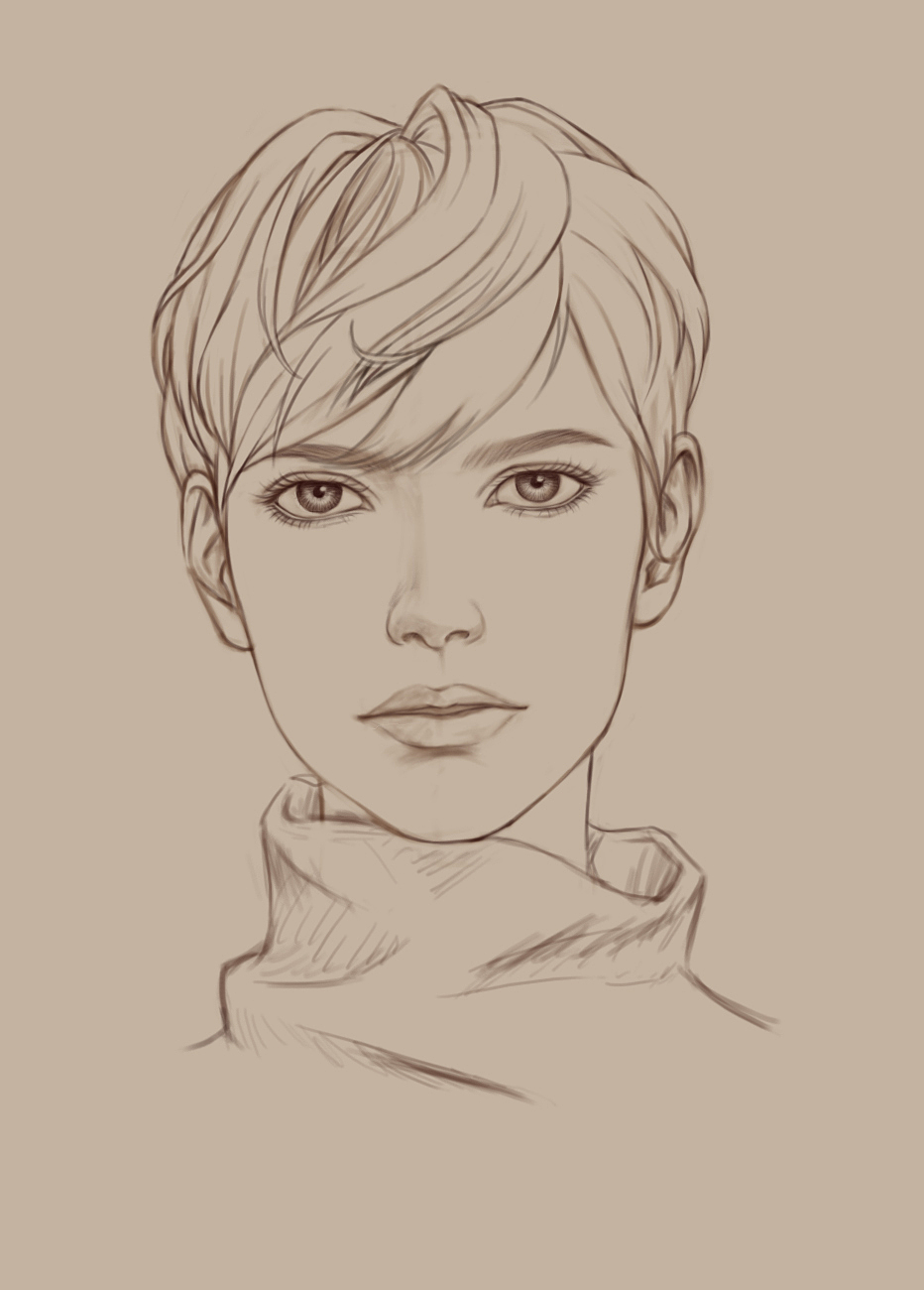 练习头像（图ZMjY4NDA4MDA=） - 创作习作 - 站酷设计师maaa003原创素材 - 站酷ZCOOL